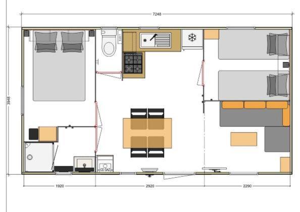 Camping Les Auches Ancelle Esterno foto